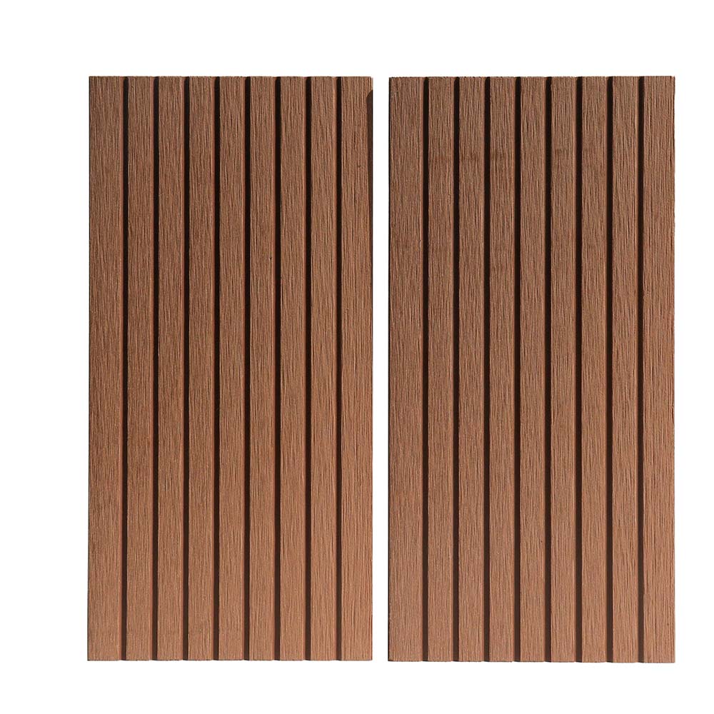 Outdoor Wpc Decking Hollow Swimming Pool Composite Board Floor Wood Plastic Texture Waterproof