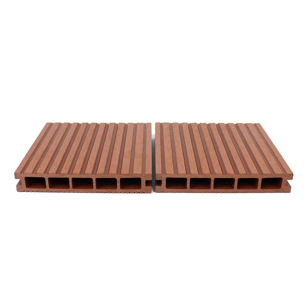 Wood Flooring Outdoor Building Soundproof Composite 3D Embossed Wood PVC Flooring Customized WPC Decking for Decoration