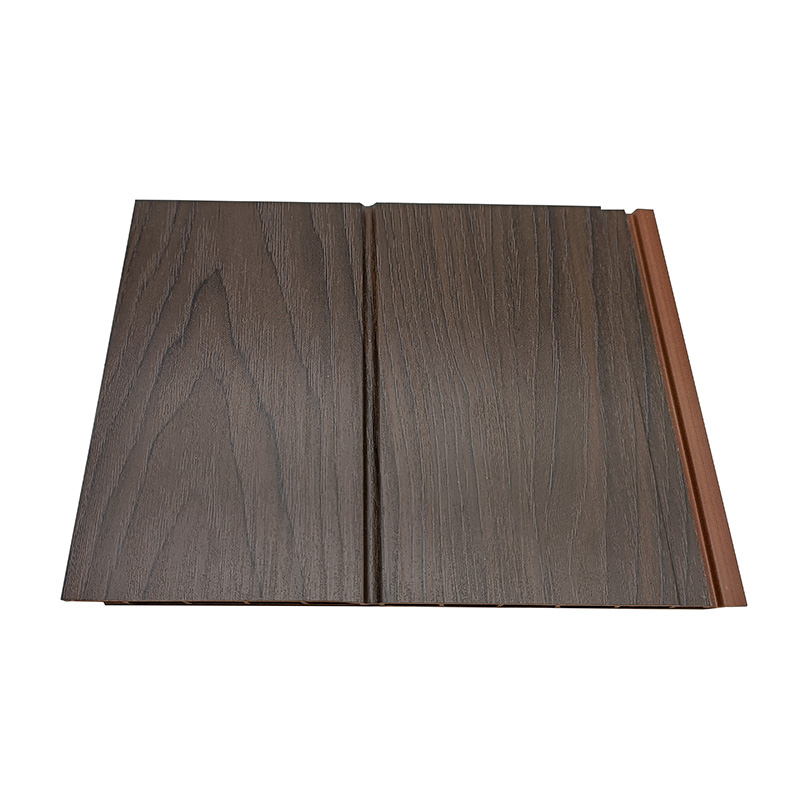 Indoor Decorative Grooved Bamboo Wall Panel Wood Plastic Composite Wall Panel/WPC 3d Wall Panel