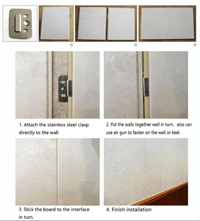 New Style Interior Hollow Wall Boards Modern Decorative Easy Installation Waterproof PVC Fluted Great Wall Panel
