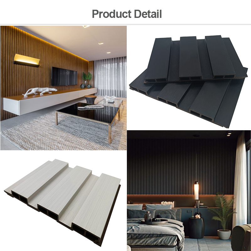 Premium Modern Design WPC Wall Panel High Quality PVC Wall Cladding for Elegant TV Backgrounds and Interior Decor