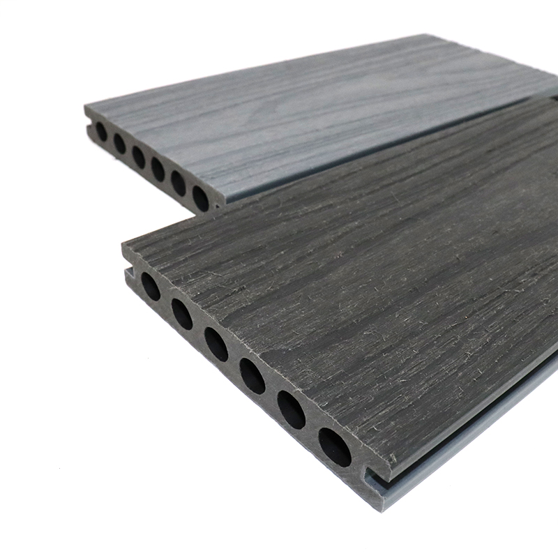 Outdoor Engineered Co Extrusion Wood Plastic Composite Deck Boards Wood Texture Flooring Hardwood Surface WPC Decking