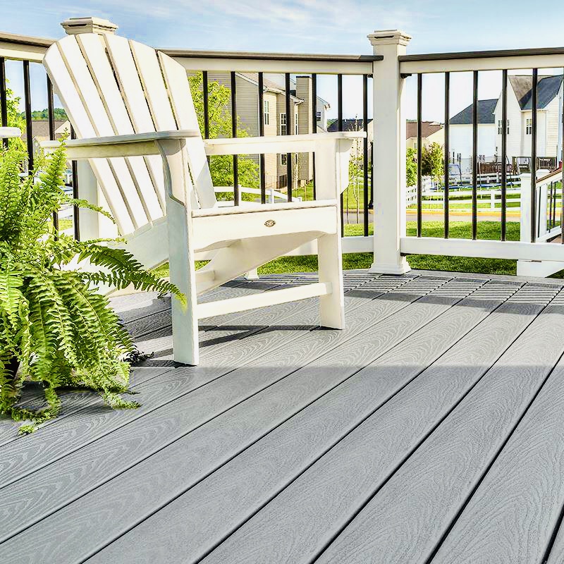 Solid wholesale garden composite decking wood wide plank engineering waterproof outdoor wpc deck flooring