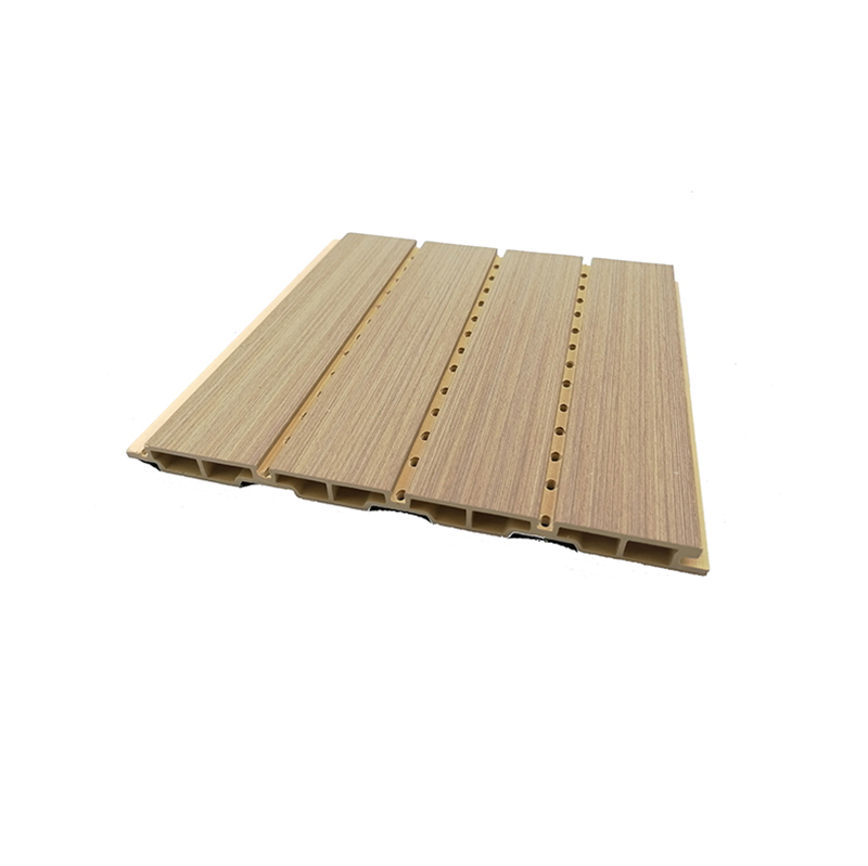 Decoration-Materials WPC PVC Acoustic Wood Fiber Interior Decoration Wall-Panels Cladding Panels 