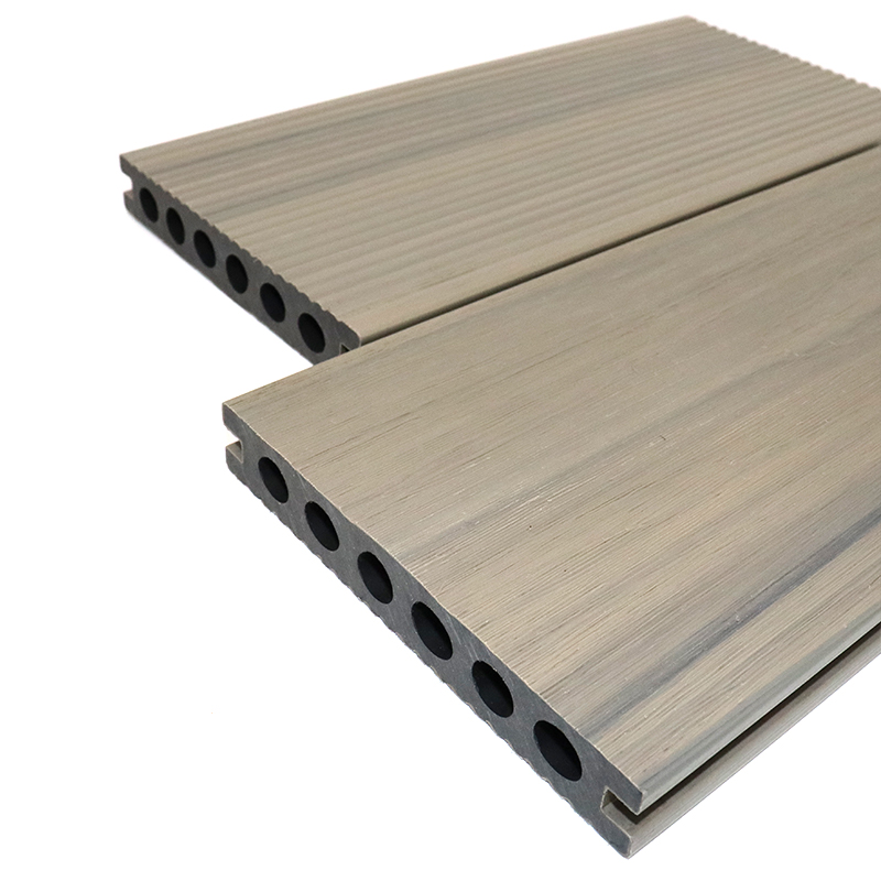 Outdoor Engineered Co Extrusion Wood Plastic Composite Deck Boards Wood Texture Flooring Hardwood Surface WPC Decking