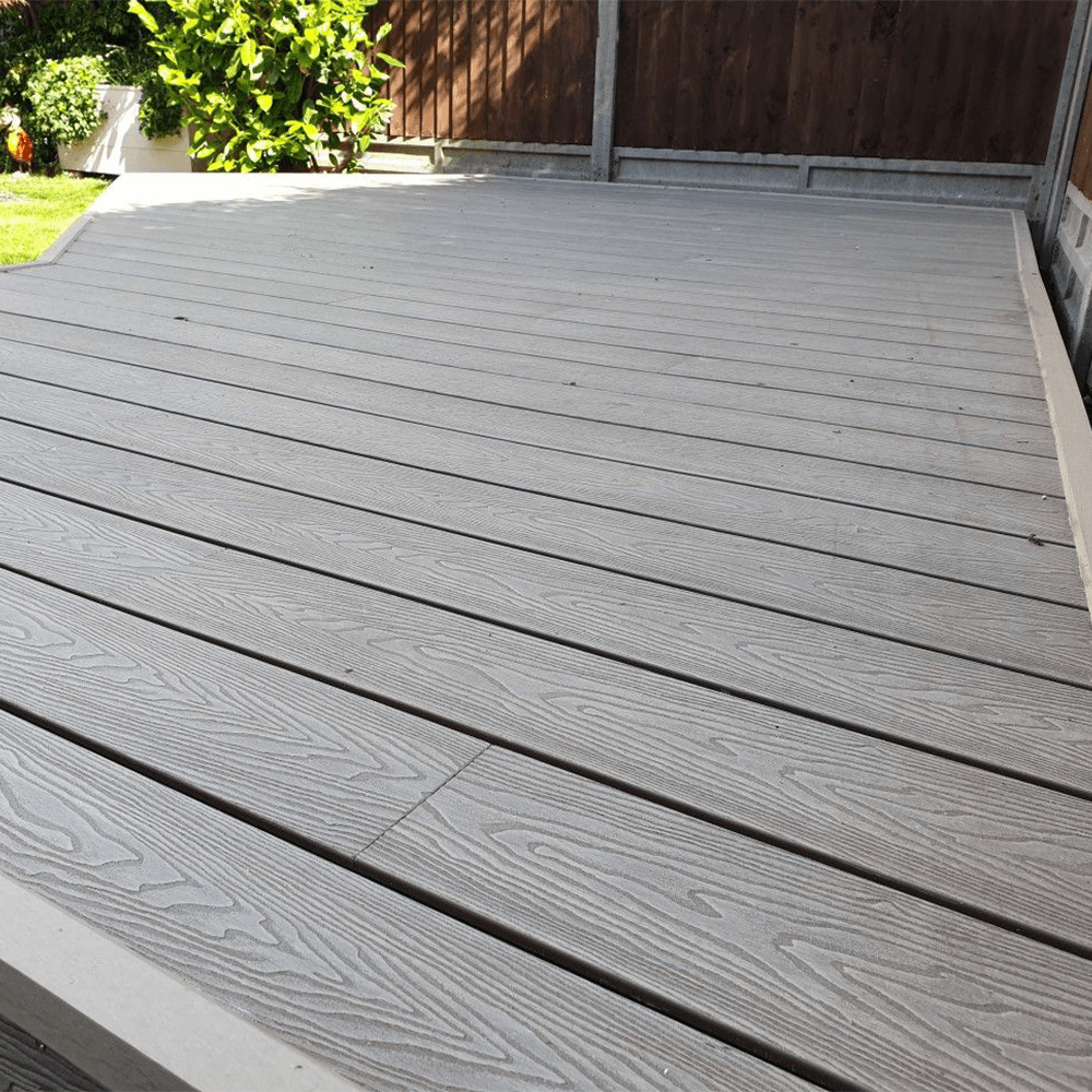 Hot Sale High Quality 3D Online-Embossing Terrace Garden Anti-Slip Maintenance Free WPC Composite Decking Outdoor Decking Waterproof Fireproofing