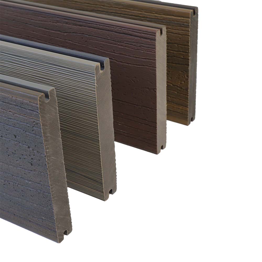 Waterproof Outdoor Flooring WPC Decking Plank Co-extrusion composite decking boards