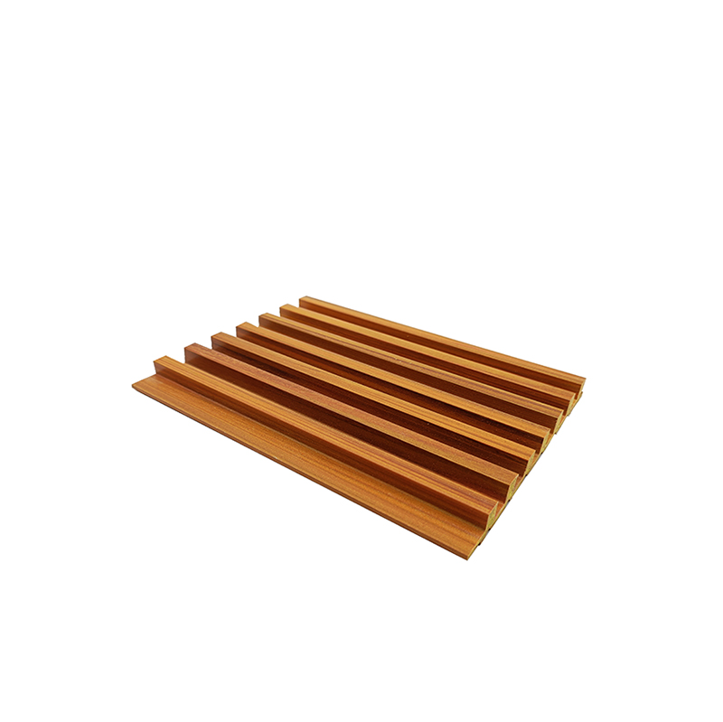 Fluted 3D Wood Wall Panel Cladding for Interior Design Decorative Wood Panels and Premium WPC Solid Wall Cladding