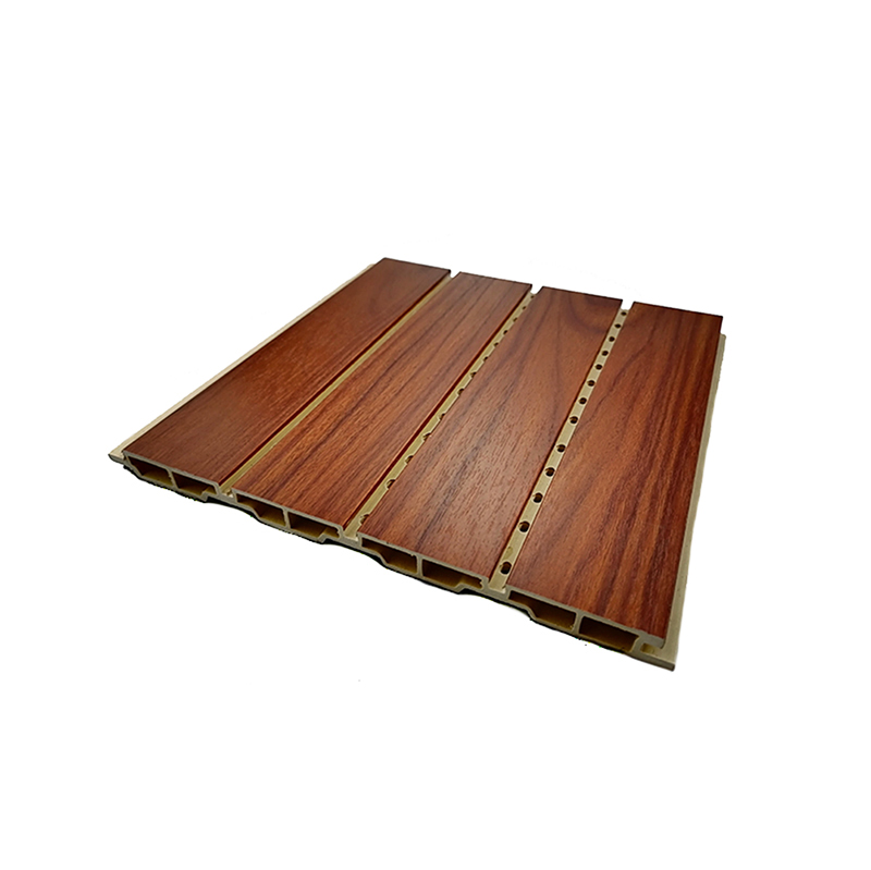 Decoration-Materials WPC PVC Acoustic Wood Fiber Interior Decoration Wall-Panels Cladding Panels 