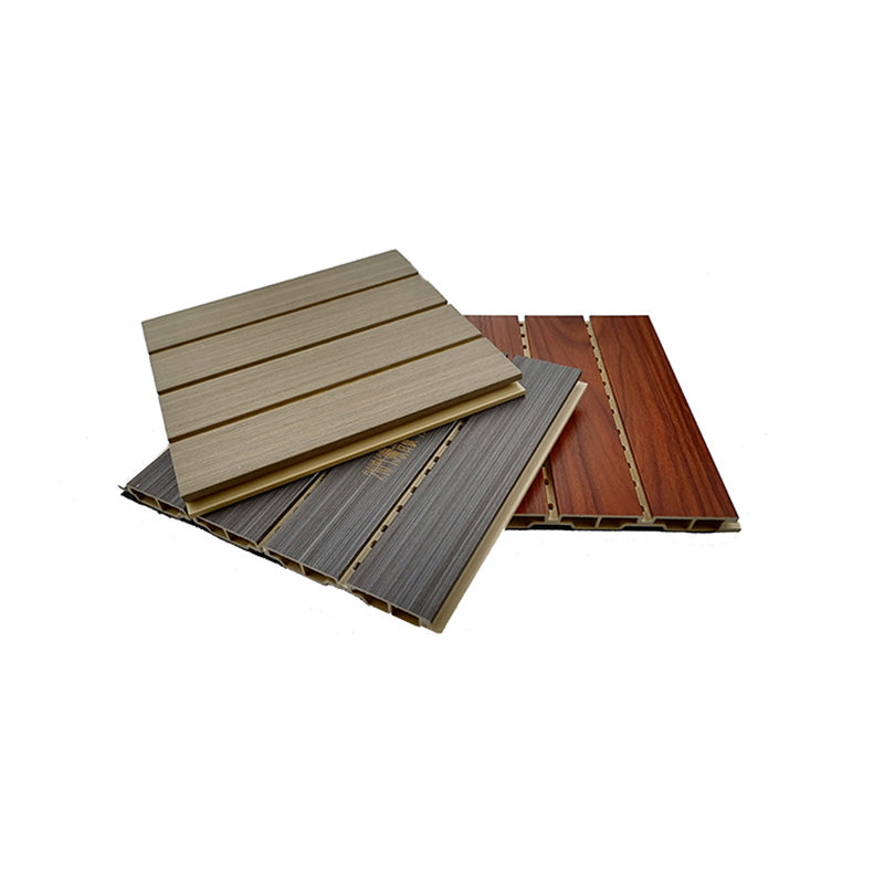 Decoration-Materials WPC PVC Acoustic Wood Fiber Interior Decoration Wall-Panels Cladding Panels 