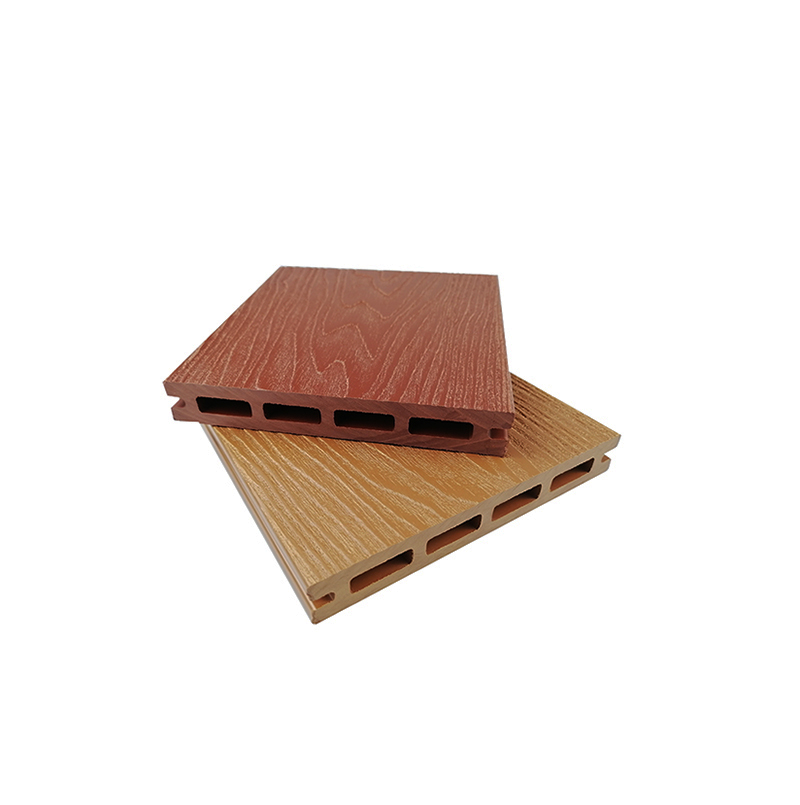  Wood Plastic Composite Outdoor WPC Decking Wood Grain Design Embossing Surface For Swimming Pool