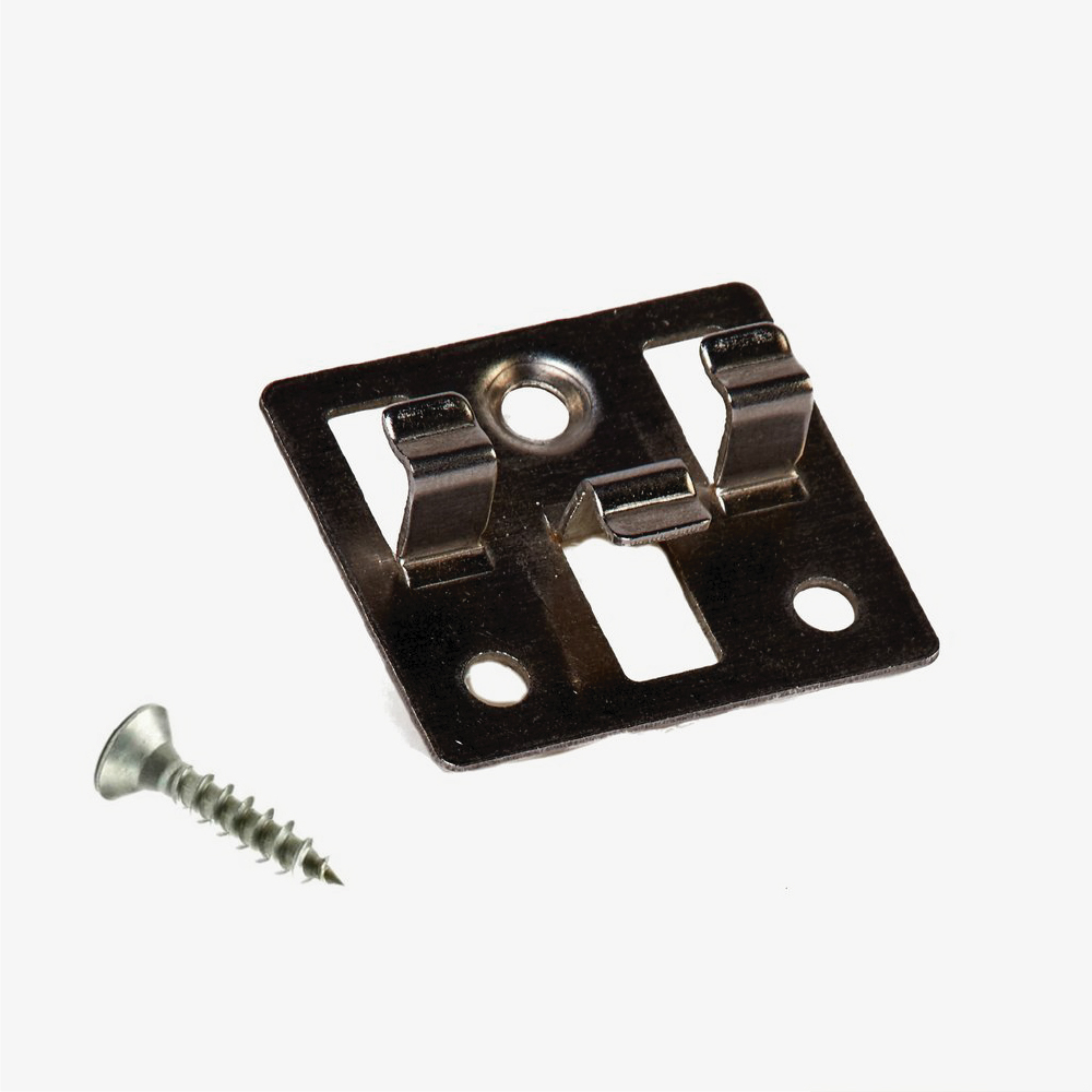 Anti corrosive WPC stainless steel clip suits for deck and wall cladding joist/keel wood plastic composite decking accessories