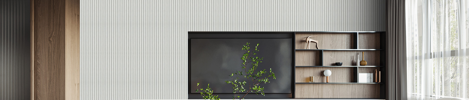 PS Interior Wall Panels for Public Library Renovation | Acoustic & Low-Maintenance