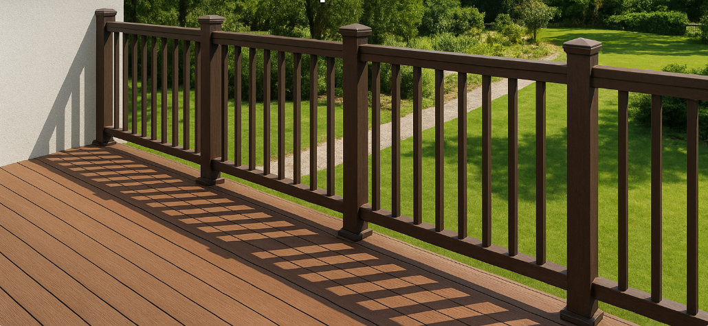 Transform Your Outdoor Spaces with WPC Outdoor Composite Handrail Railing
