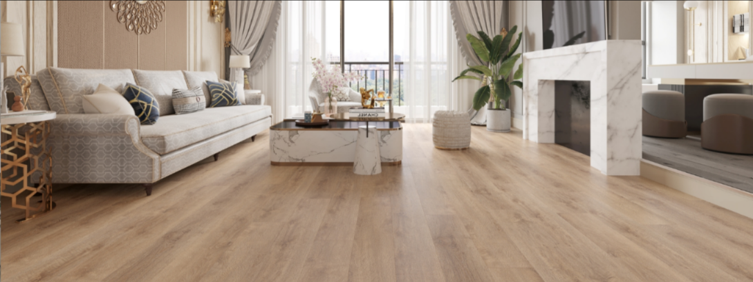 Customized Waterproof Interlocking SPC Flooring Vinyl Material Rigid Core Hybrid Flooring Spc Click Floor