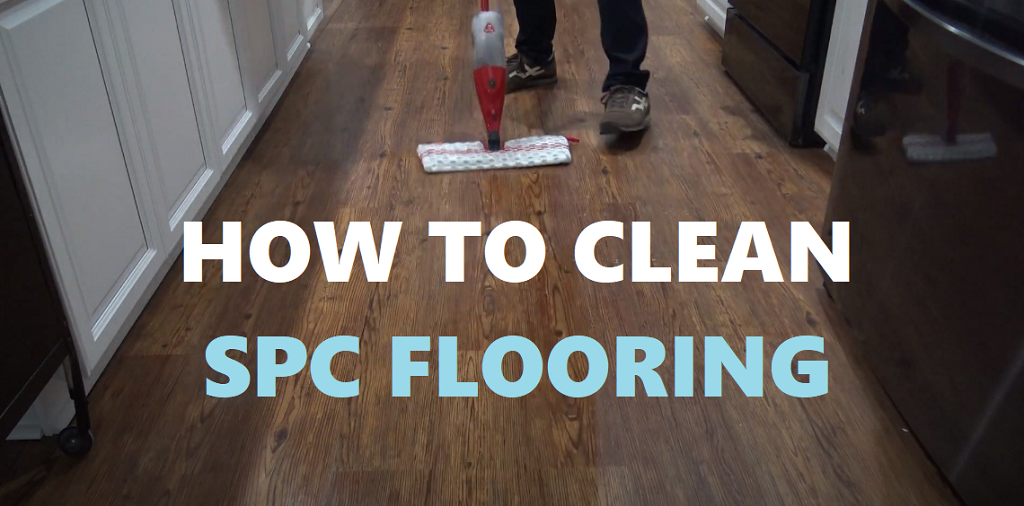 How to clear spc flooring