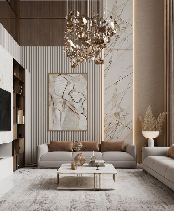 Bamboo Charcoal Panels for Residential High-Rise Lobby Decoration