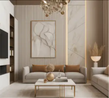 Bamboo Charcoal Panels for Residential High-Rise Lobby Decoration