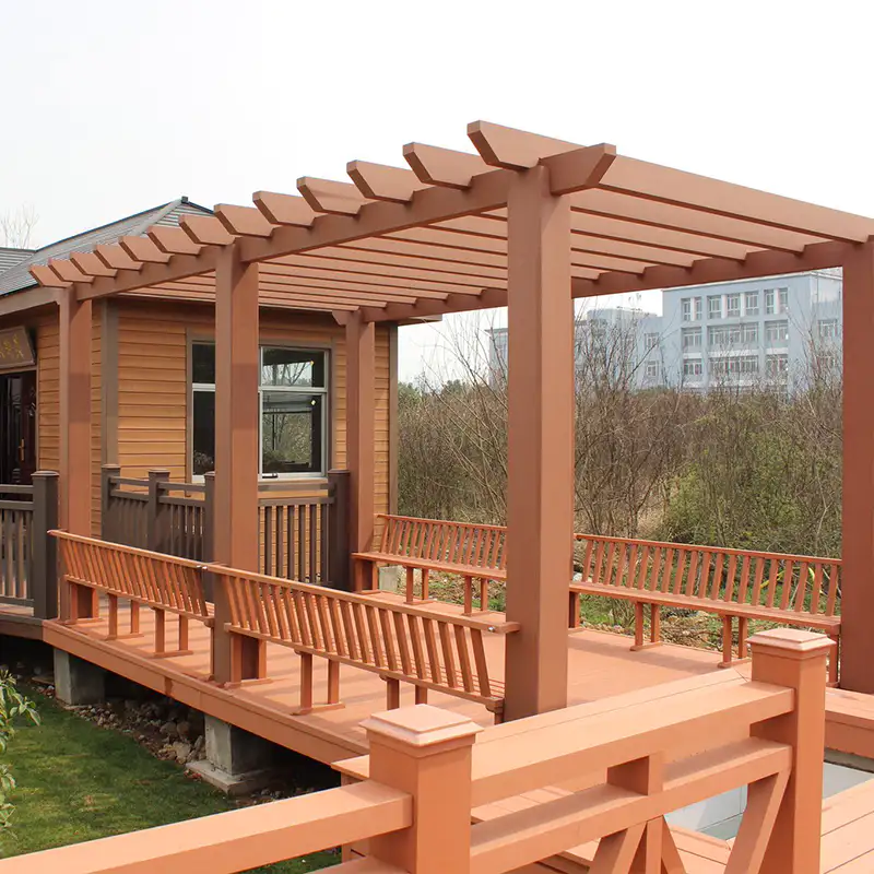 WPC Pergola Projects: Elegant, Durable, and Sustainable Outdoor Structures