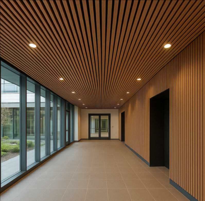 Global WPC Ceiling Projects and Design Applications – Modern Engineering Solutions Worldwide