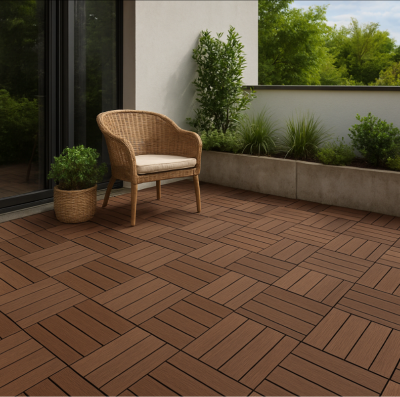 Engineered WPC Decking Tiles for Fast Installation: Technical Performance, Applications & Case Studies