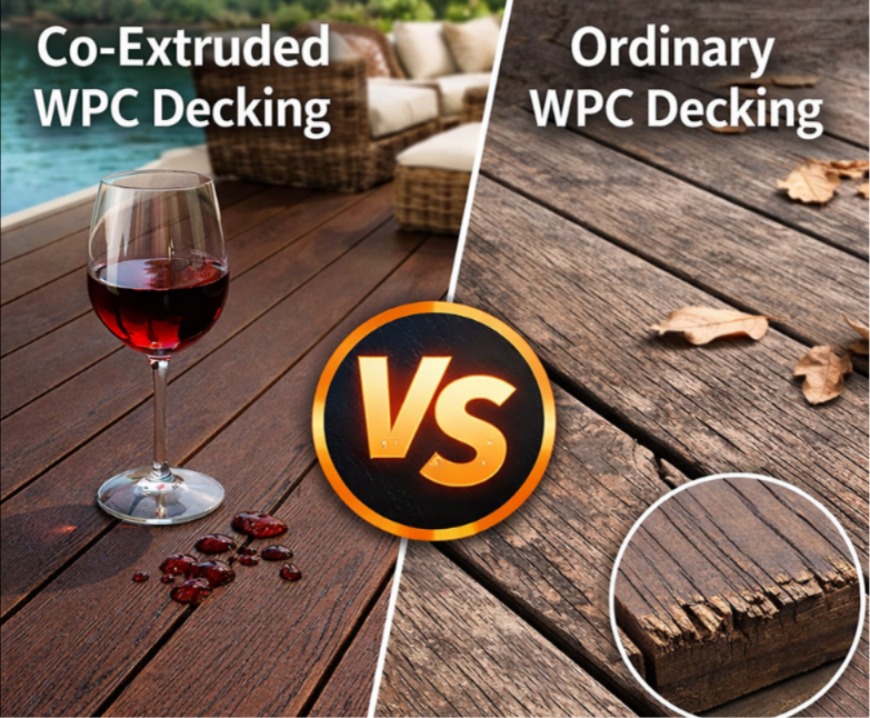 Co-Extruded WPC Decking vs Ordinary WPC | Durable Outdoor Flooring Solutions