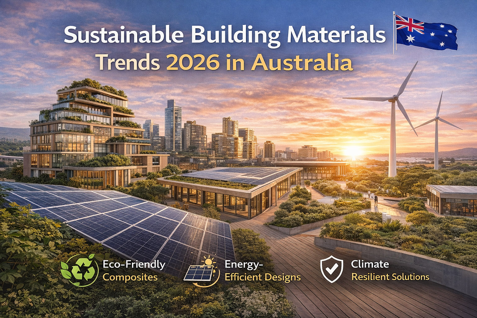 Sustainable Building Materials Trends 2026 in Australia