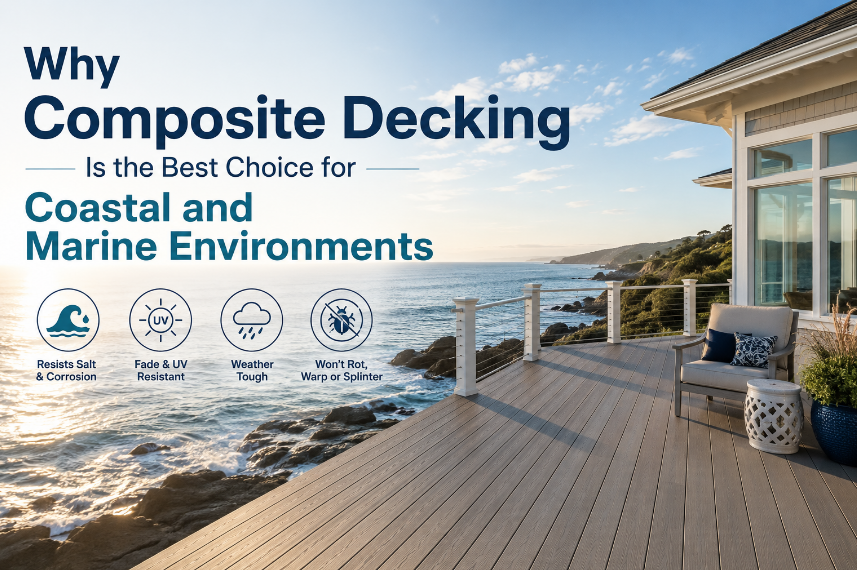 Why Composite Decking Is the Best Choice for Coastal and Marine Environments