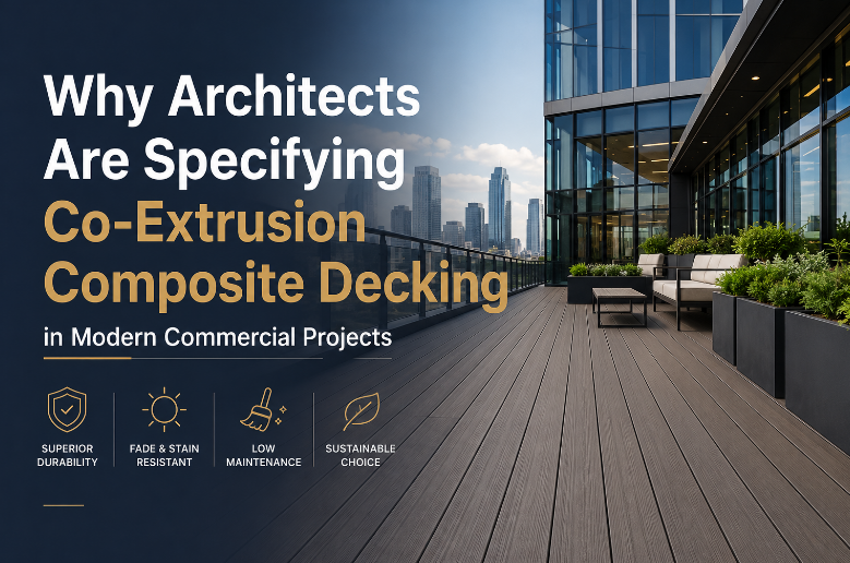 Why Architects Are Specifying Co-Extrusion Composite Decking in Modern Commercial Projects