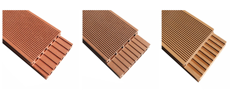 Eco-friendly WPC flooring outdoor decking composite Coextrusion WPC Wood Plastic Deck