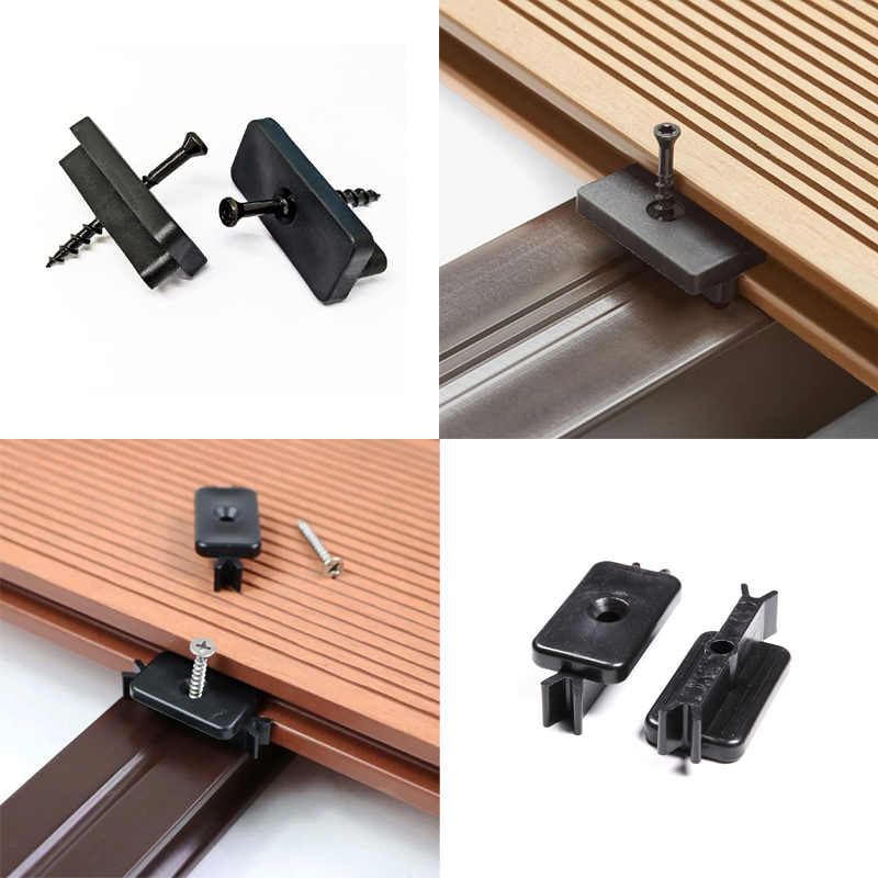 Wholesale 304 WPC Composite Decking Accessories Stainless Steel Stamping Screws with Brushed Technics for Outdoor Application