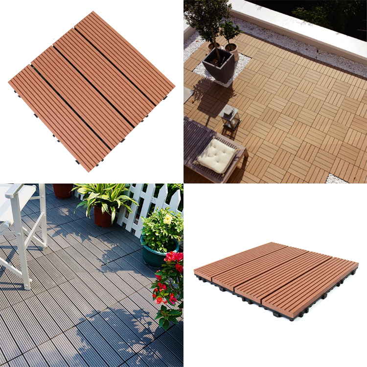 Outdoor Modern Garden Balcony Patio Decoration Flooring Interlocking Paving Stone Decking tiles