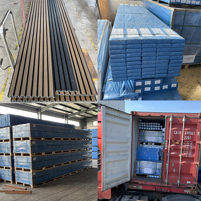 Wholesale Outdoor Lightweight New Material Cladding Capped ASA Co-Extrusion Wall Cladding Exterior Wall Panel