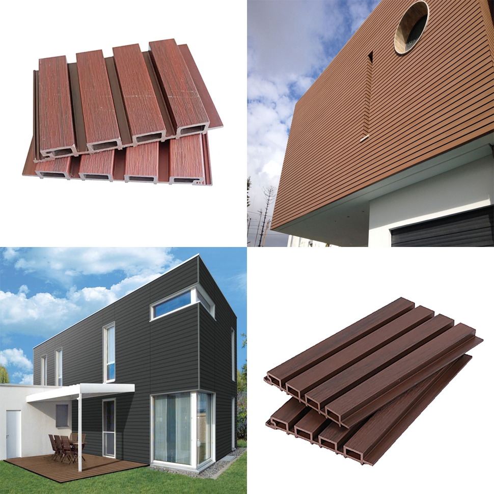 Seamless ASA WPC Co-Extrusion Board Waterproof UV-Resistant Exterior WPC Wall Panel