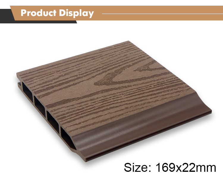 Wholesale Price Outdoor Waterproof Customized Color Durable WPC Wood Plastic Composite Fencing Fence Panel 