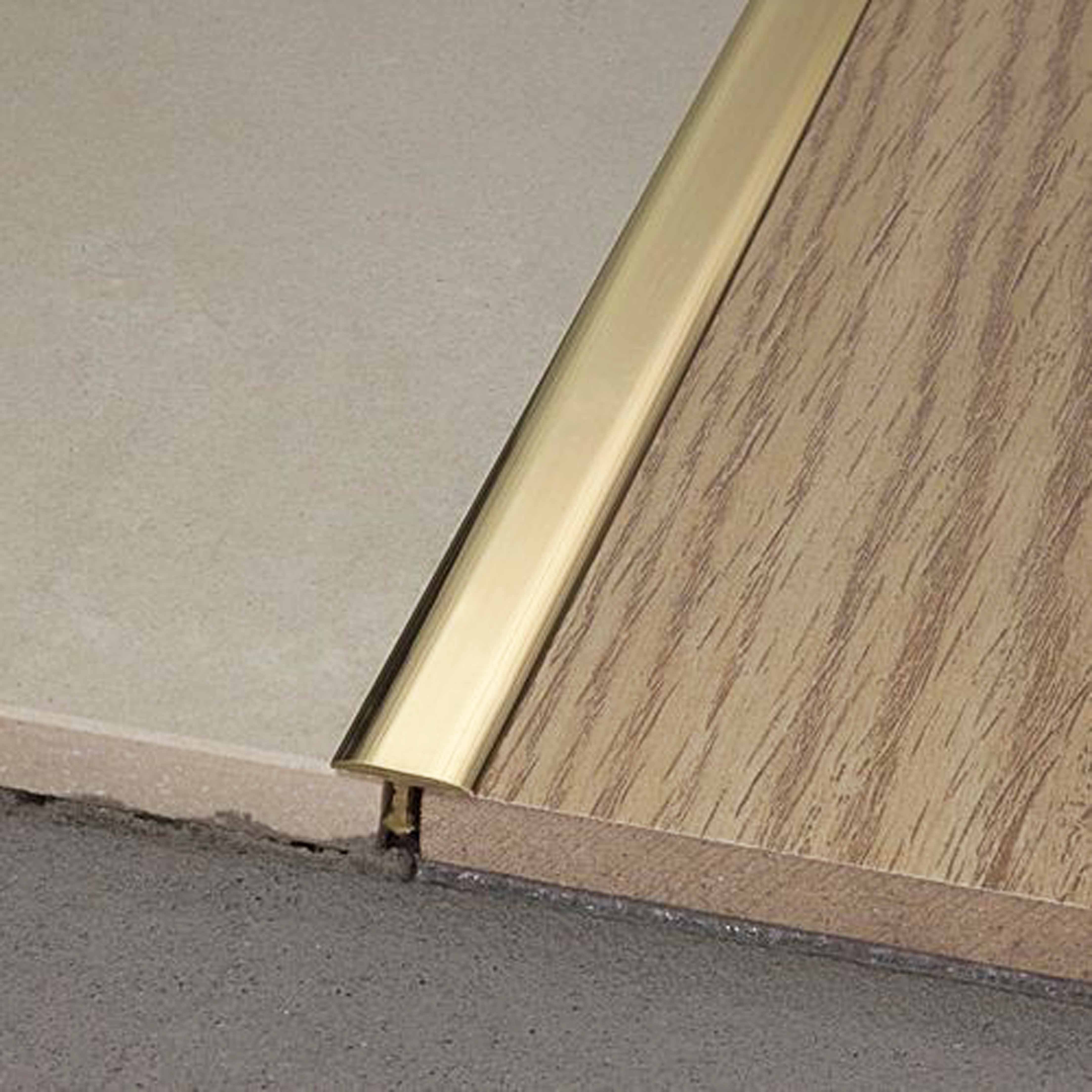 Decoration T-shaped aluminum tile trim aluminum ceramic wall strip 8mm T shape trim profiles for floor or wall