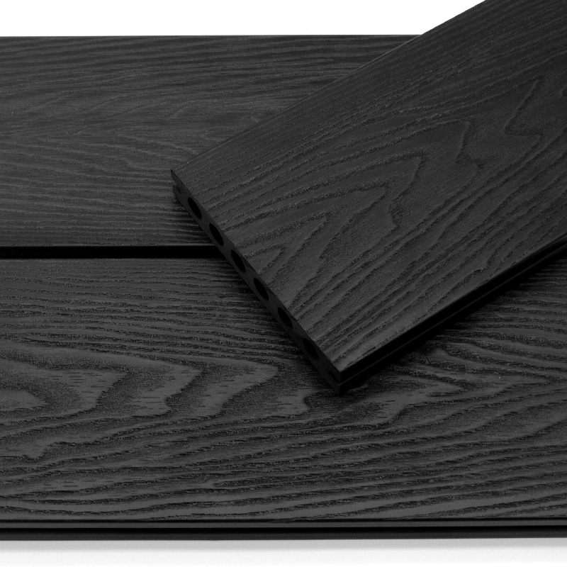 Building Material 3D Deep Embossed Outdoor WPC Board Wood Plastic Composite Decking 