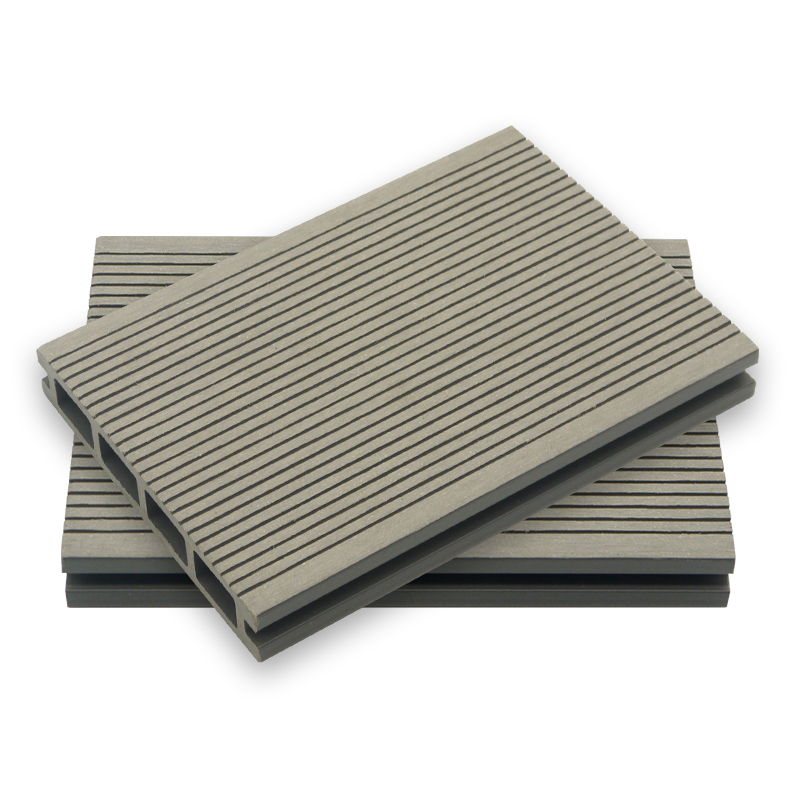 Exterior Terrace Wood Texture Alfresco WPC Flooring Panel Wood Plastic Composite Decking 