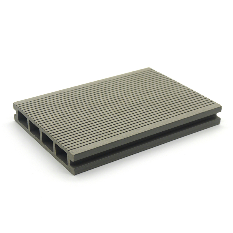 Exterior Terrace Wood Texture Alfresco WPC Flooring Panel Wood Plastic Composite Decking 