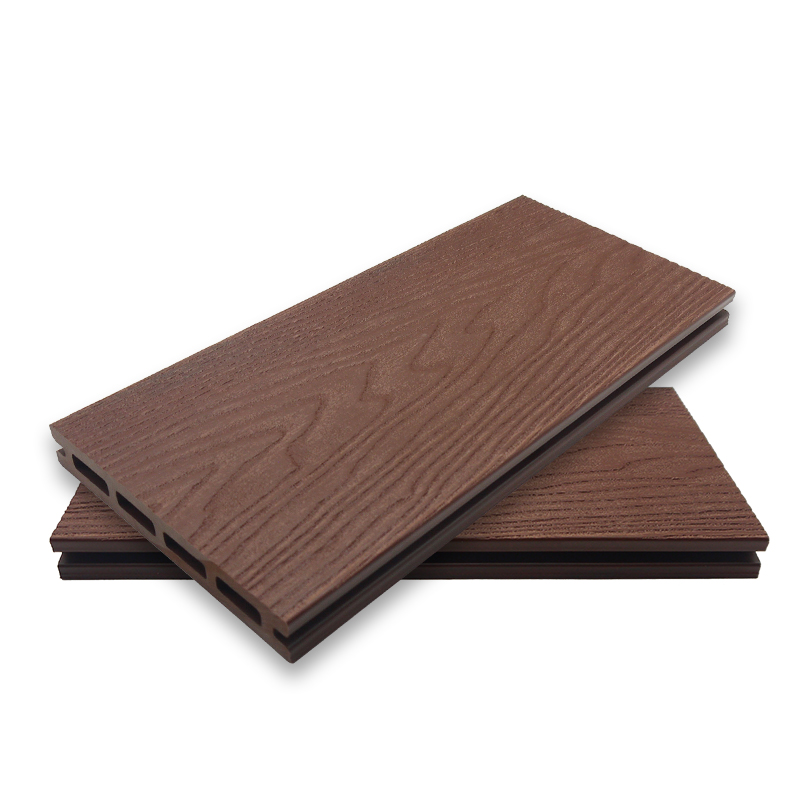 Hot Sales Wood Plastic Composite WPC New Technology Outdoor Green Environment 3D Embossed Decking