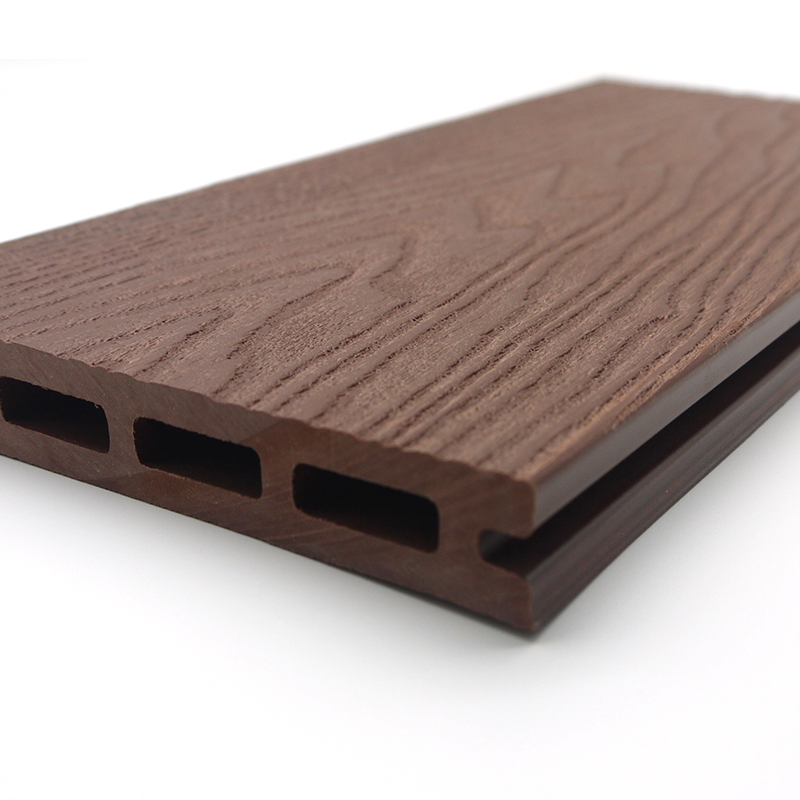 Hot Sales Wood Plastic Composite WPC New Technology Outdoor Green Environment 3D Embossed Decking