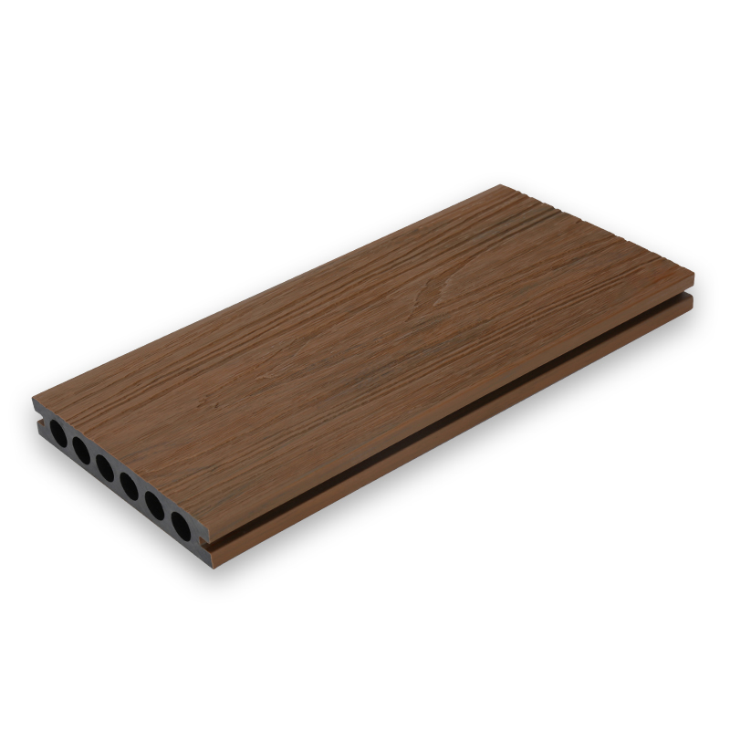 Popular WPC 140x23 Wood Plastic Composite Outdoor Co-Extrusion Decking Floor Outdoor Ecofriendly Decking