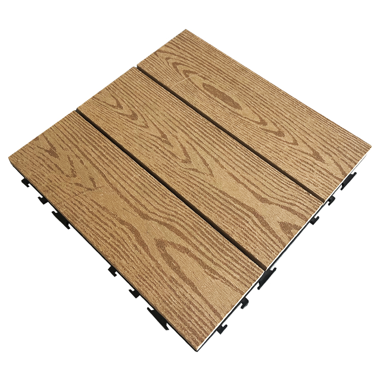 Premium WPC Interlocking Decking Tiles with Matt Finish for Easy Installation on Terrace and Outdoor Spaces