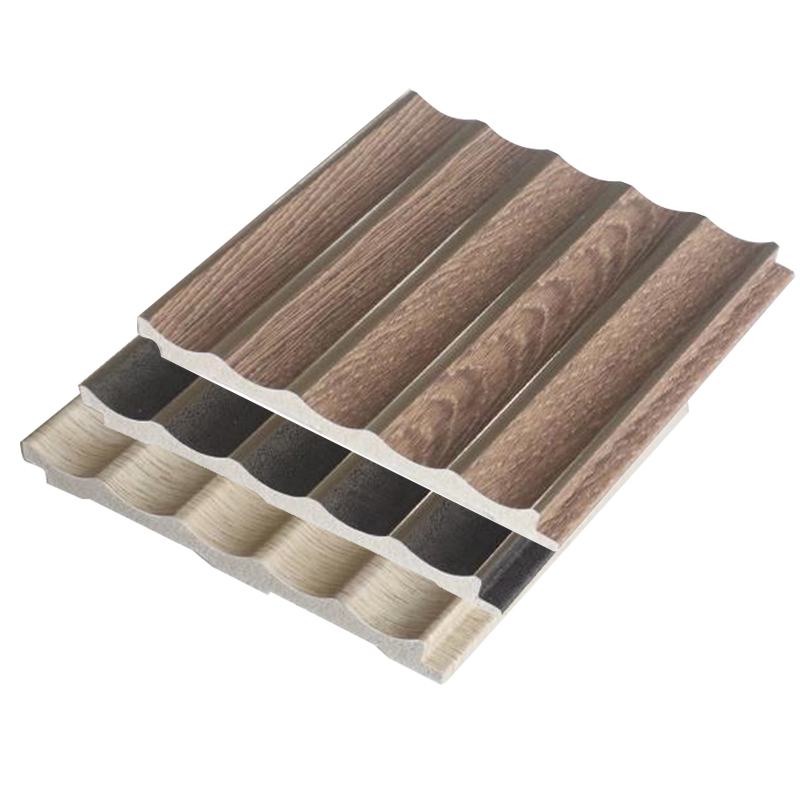 Waterproof PS moulding wall panel louver ceiling wood alternative louver ceiling