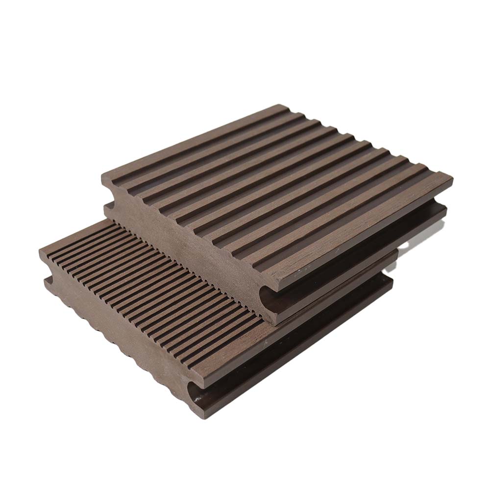 Skin-friendly Outdoor Wood Plastic Composite Deck Boards Texture Flooring Cheap Artificial Hardwood Lumber Wpc Decking Floor