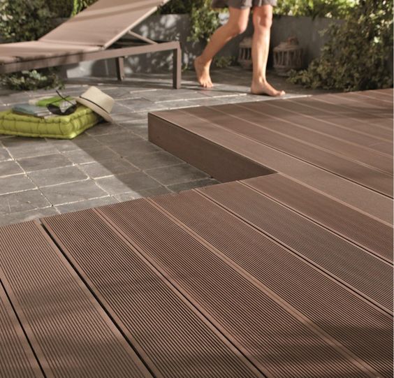 Skin-friendly Outdoor Wood Plastic Composite Deck Boards Texture Flooring Cheap Artificial Hardwood Lumber Wpc Decking Floor