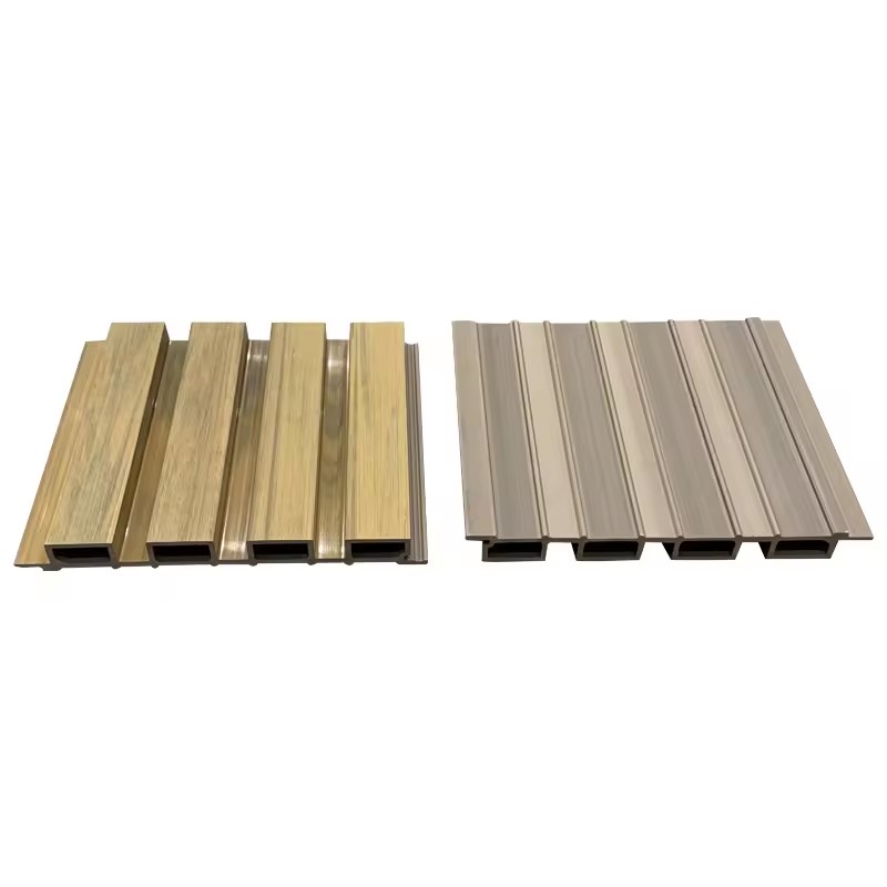 Wholesale Outdoor Lightweight New Material Cladding Capped ASA Co-Extrusion Wall Cladding Exterior Wall Panel