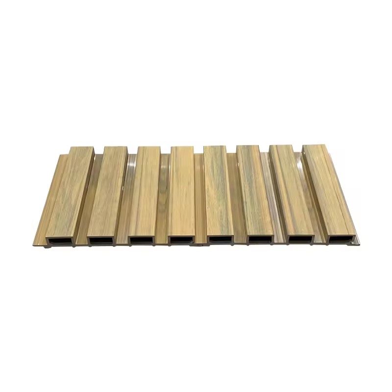 Wholesale Outdoor Lightweight New Material Cladding Capped ASA Co-Extrusion Wall Cladding Exterior Wall Panel