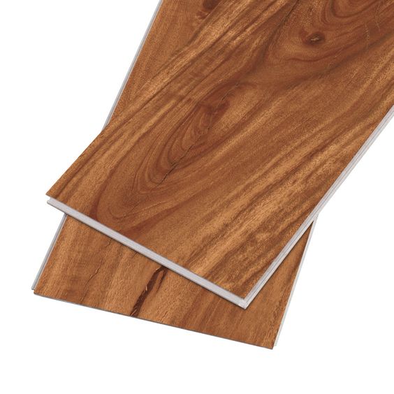 Light Saddlewood Color Waterproof Non-Slip SPC Vinyl Flooring 