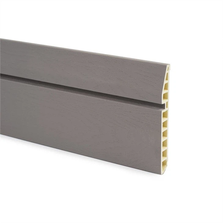 Factory 15cm Height Flat Surface Vinyl Flooring PVC Skirting Board Baseboard 